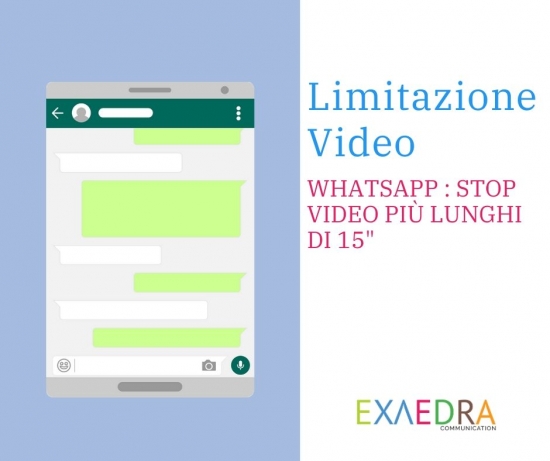 Limite condivisione video stato whatsapp